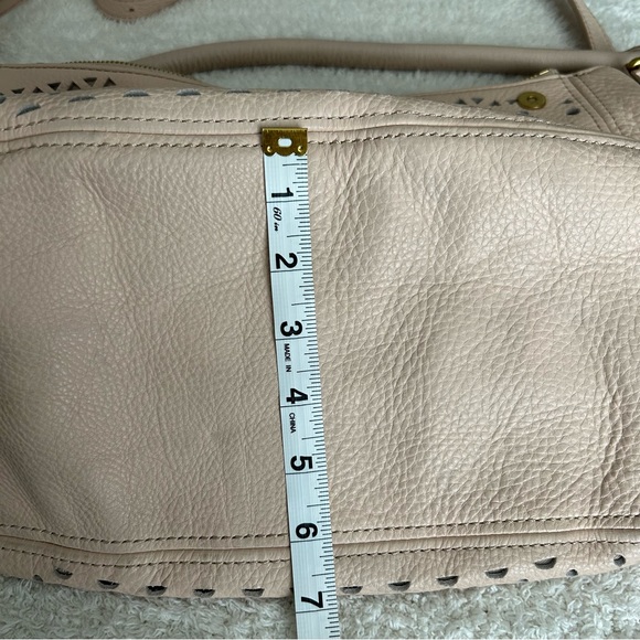 J. Crew Blush Pink Biennial Cutout Hobo Purse - Picture 15 of 16
